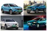 Audi, Audi e-tron, BMW, BMW i4, BMW iX, Electric Cars in India, EV, Hyundai, Hyundai Kona, Hyundai Kona Electric, I-Pace, India, Jaguar, Mercedes-Benz, Mercedes-Benz EQC, MG, MG ZS EV, Mini Cooper, Mini Cooper SE, Porsche, Tata, Tata Nexon, Tata Nexon EV, Tata Nexon EV Max, Taycan