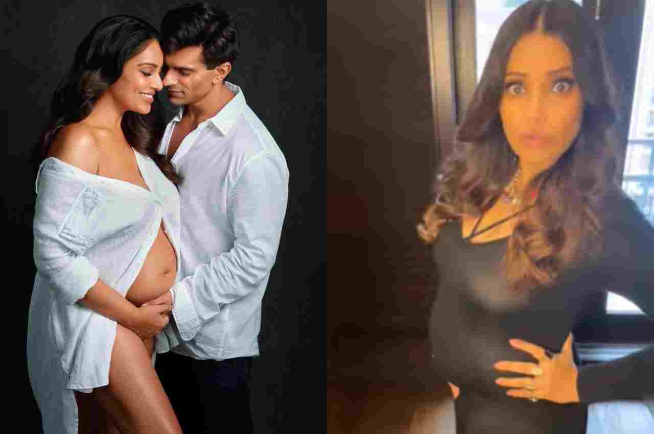Bipasha Basu hops on Move Your Bump trend, flaunts pregnant belly in adorable video photo