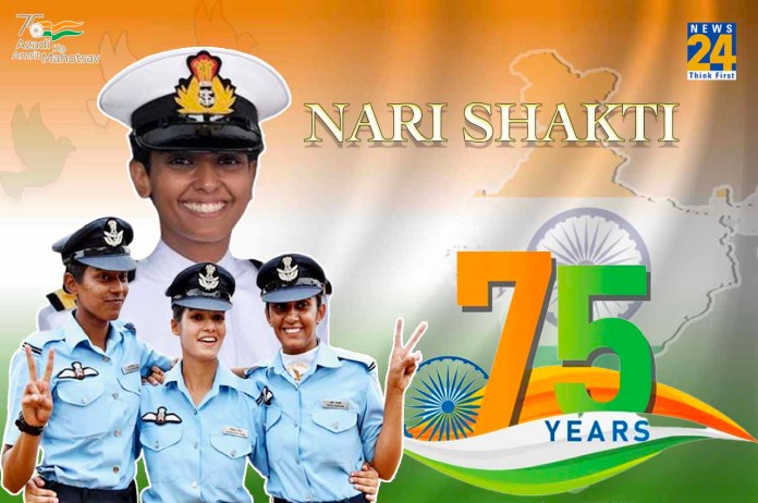 Nari Shakti, Woman in Indian Navy, Woman in premilitary force, guard coast, Anuradha Shukla, Sneha Kathayat, Shirin Chandran, Vasundhara Chouksey, news24 