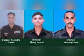 The soldiers who were martyred in J&K