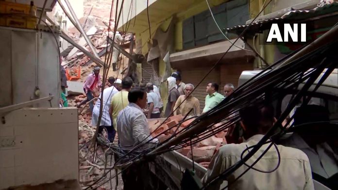 Delhi, Azad Market, Azad Market Building Collapse