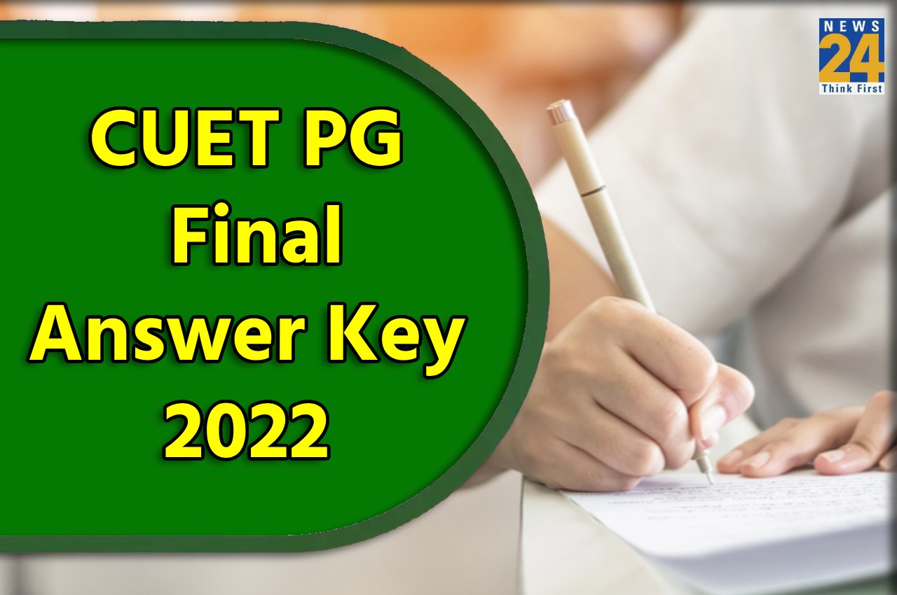 CUET PG Final Answer Key 2022 released, check details here