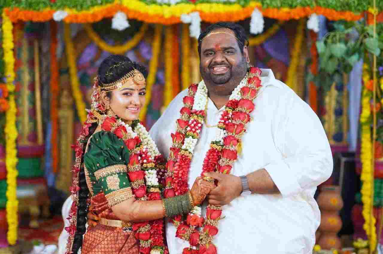 Tamil actor Mahalakshmi ties the knot with producer Ravindhar, see ...