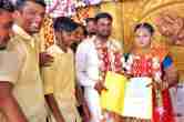 cricket, bride signs contract, wedding, madurai, tamil nadu