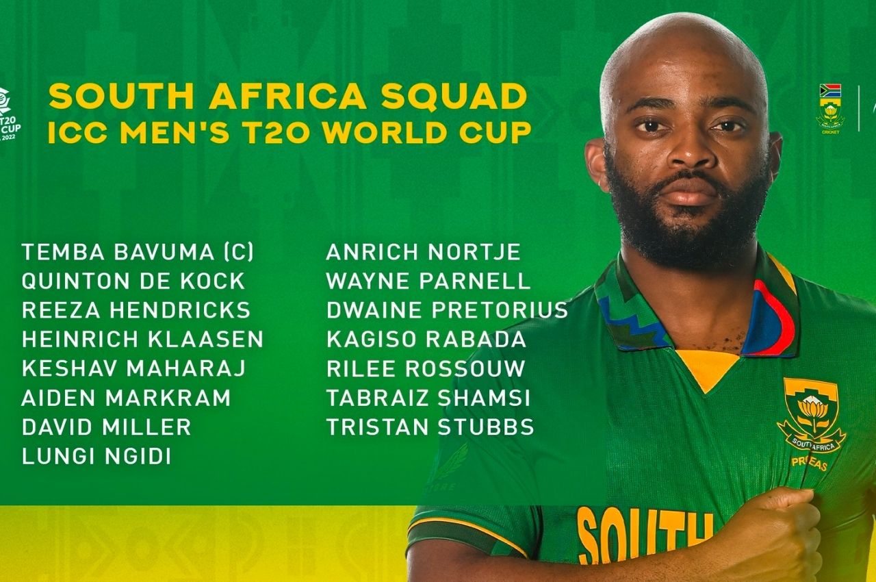 South Africa announce squad