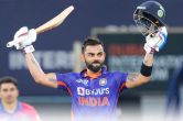 Virat Kohli hits century