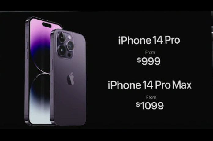 iPhone 14 pro series prices