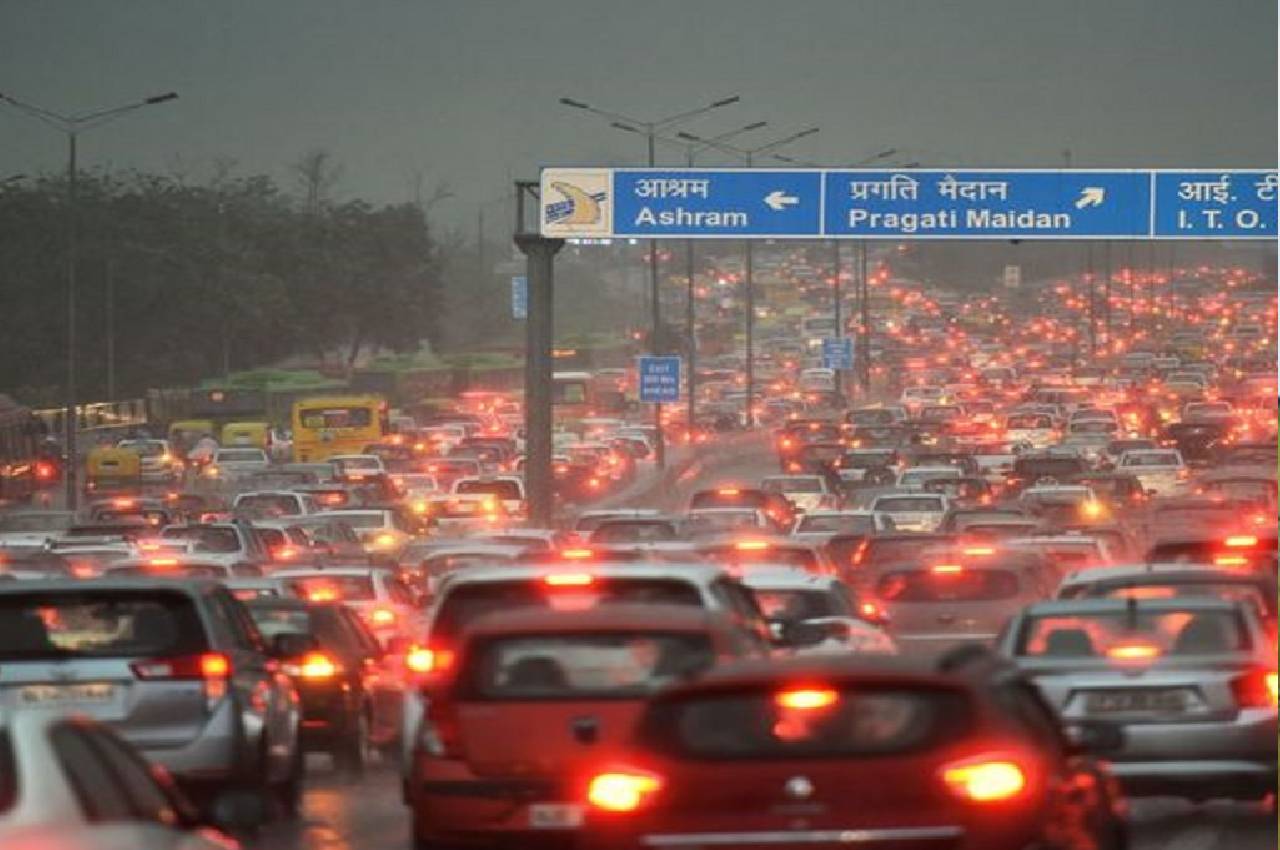 Delhi Traffic routes diverted