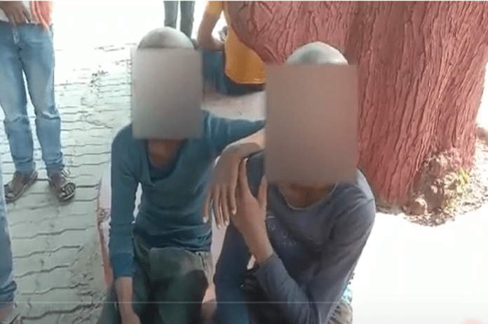Punishment or torture? Shopkeeper tonsures half heads of 3 kids on theft suspicion