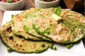 Green Peas Paratha