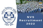 NVS Recruitment 2022