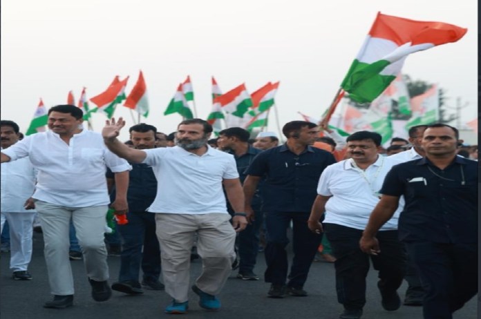-Bharat Jodo Yatra resumes in Nanded district on 64th day