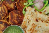 Veg Kabab Paratha