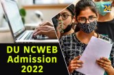 DU NCWEB PG Admission 2022