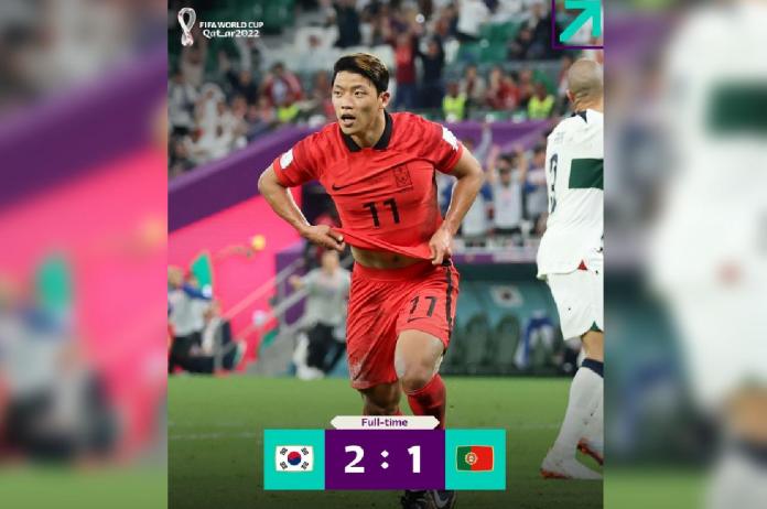 South Korea defeats Portugal