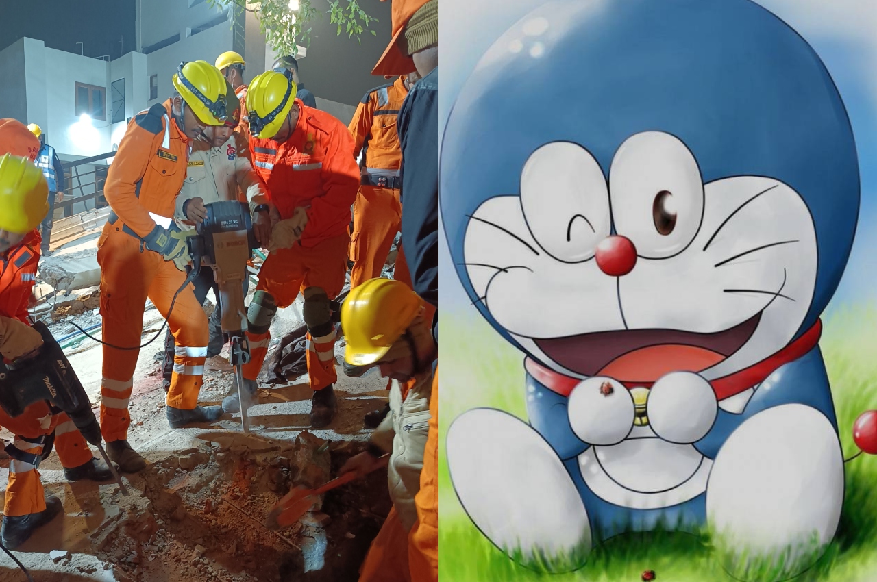 Inspired by Doraemon, 6-yr-old boy saves himself; See how