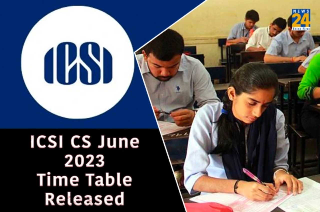 ICSI CS 2023 Time Table