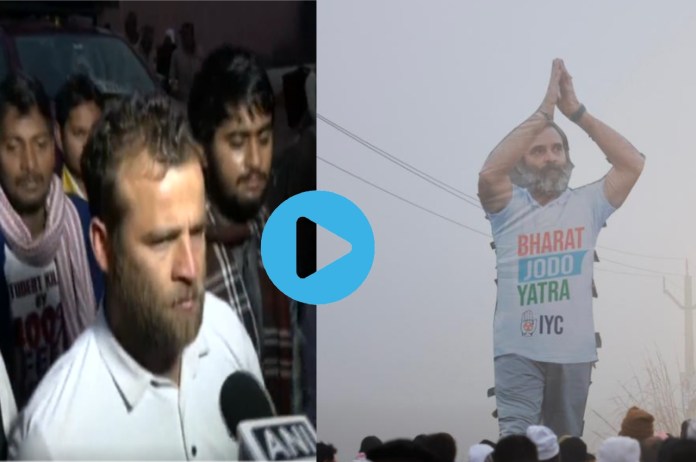 Bharat Jodo Yatra: Rahul Gandhi's look-a-like Faisal Chaudhary joins march in UP