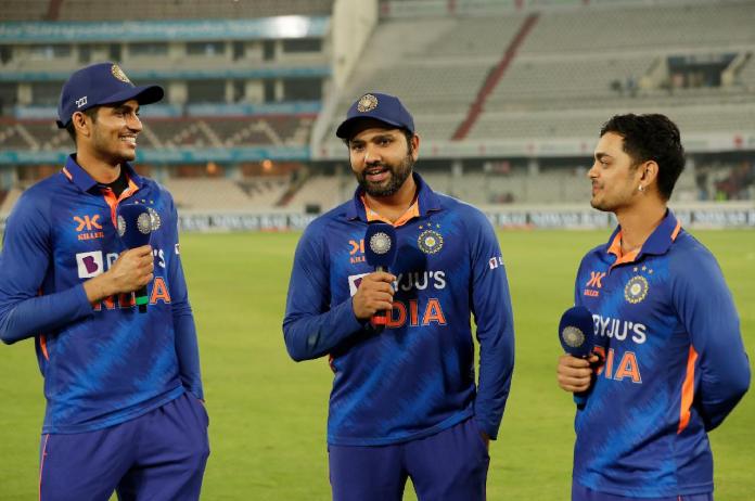 Rohit, Ishan welcomed Shubman Gill in 200 club, watch video
