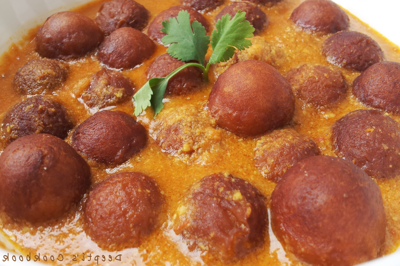 Gulab Jamun Curry Recipe