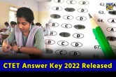 CTET Answer Key 2022