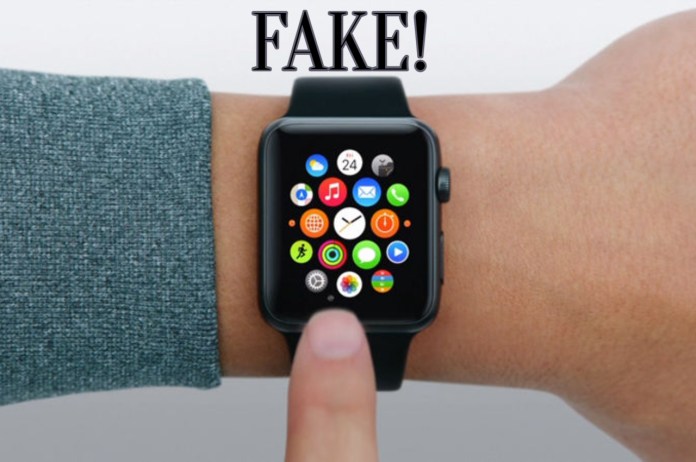 Fake apple watch