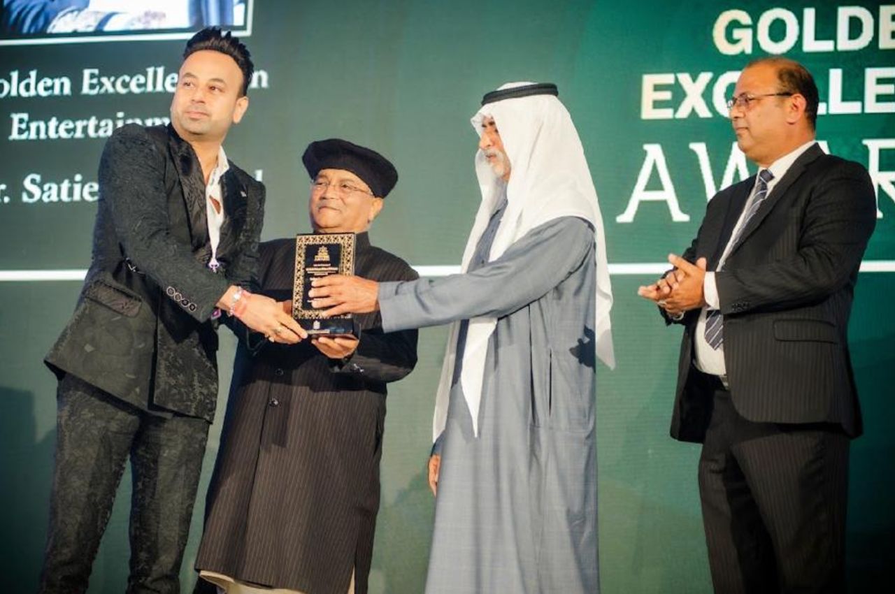 Golden Excellence award, Entertainment ,Dubai