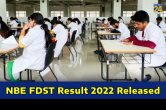 NBE FDST Result 2022