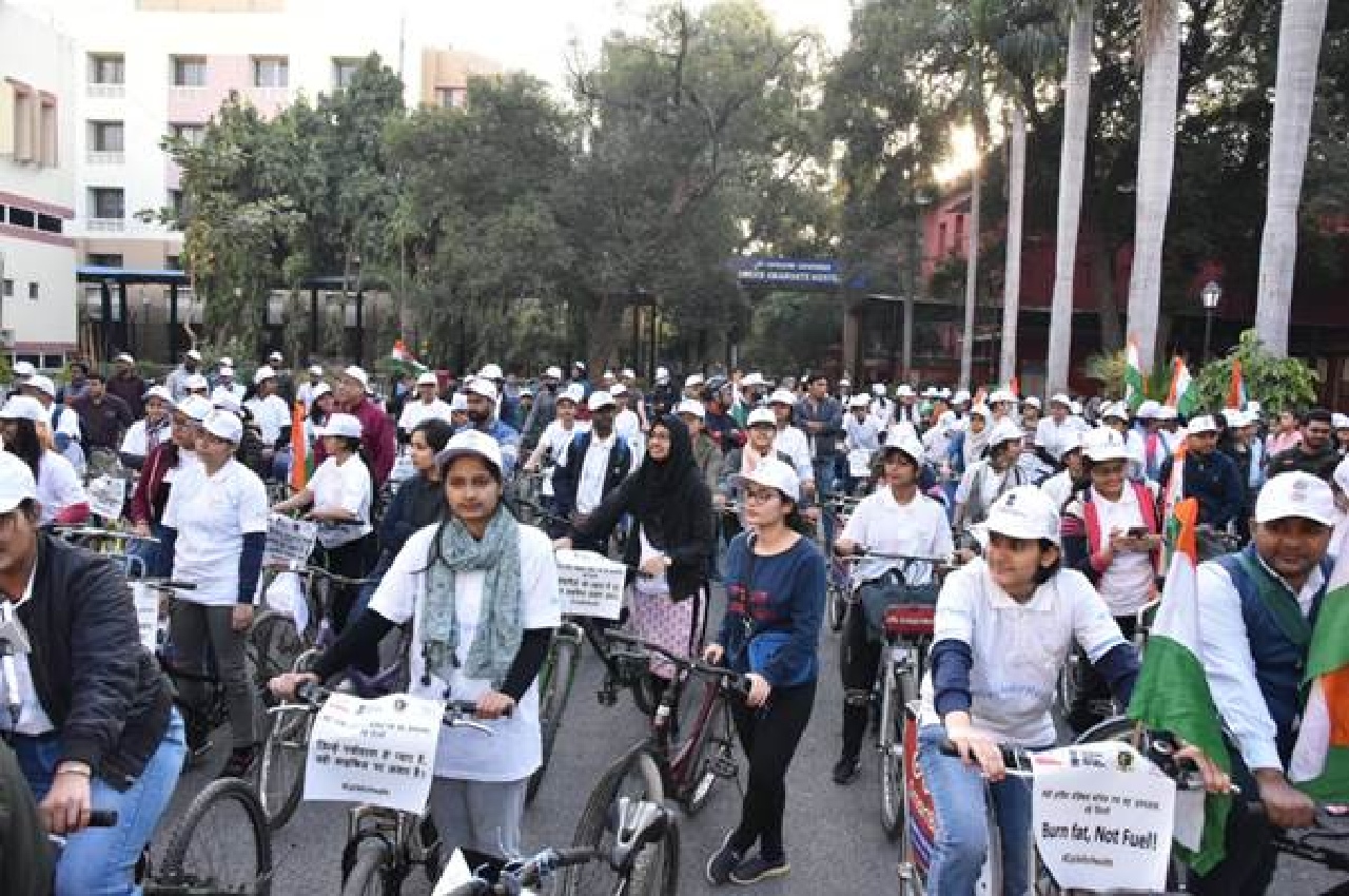 Cycle for Health rally