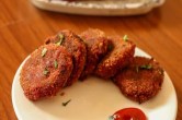 Potato Beetroot Cutlet recipe