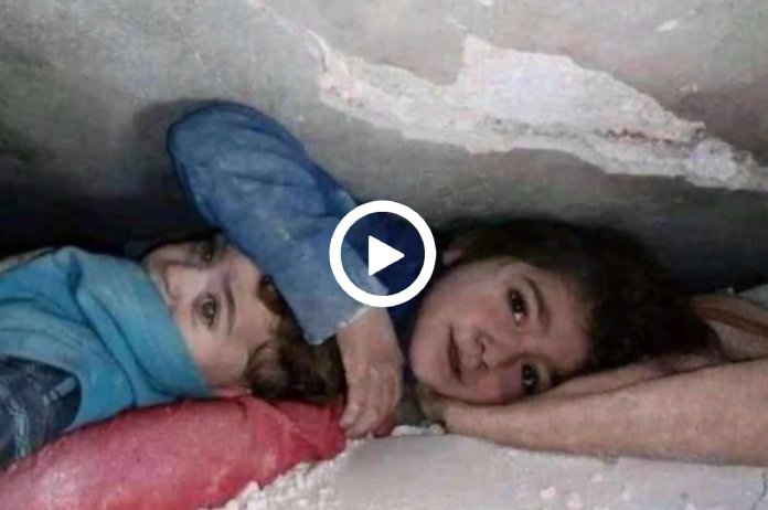 Syria earthquake girl viral