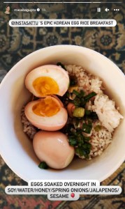 Korean Egg Rice Recipe