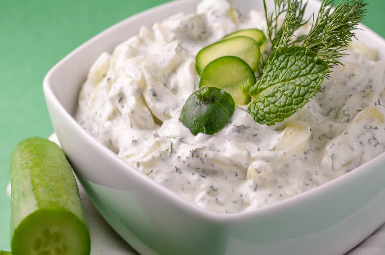 Dahi Cucumber Salad