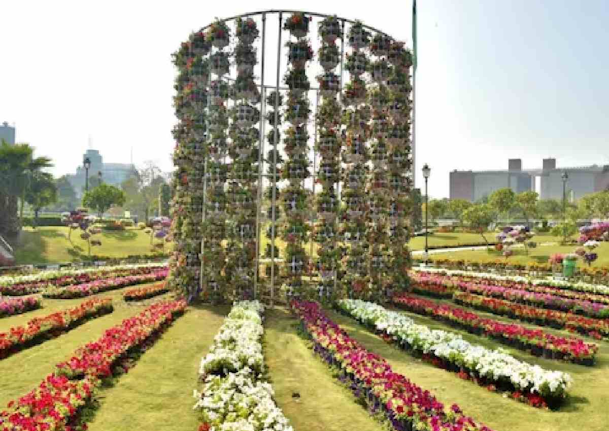 Flower festival in Delhi for G20 nations