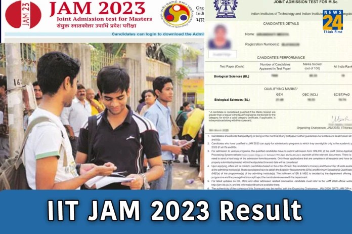 IIT JAM 2023 Result