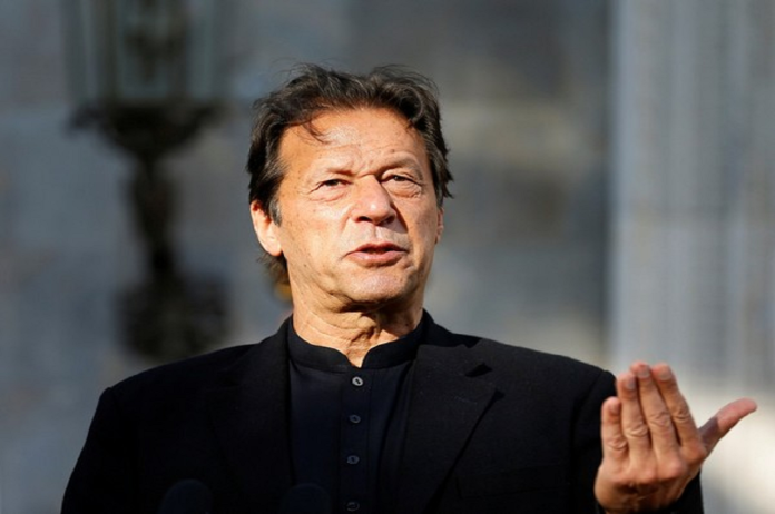 Former Prime Minister and Pakistan Tehreek-i-Insaf (PTI) chief Imran Khan