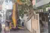 UP police bulldozer action over Atiq Ahmed aid house