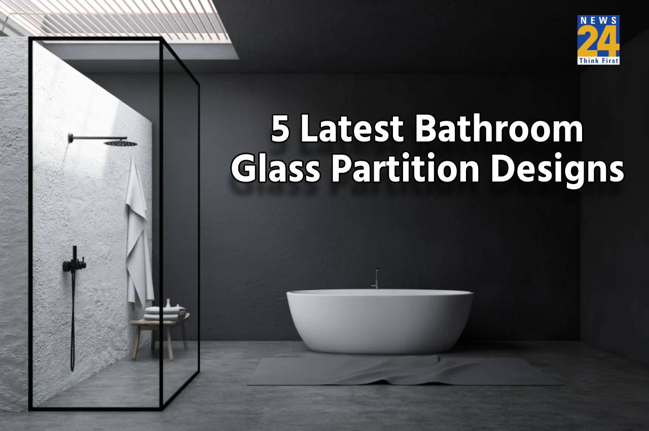 Latest Bathroom Glass Partition Designs