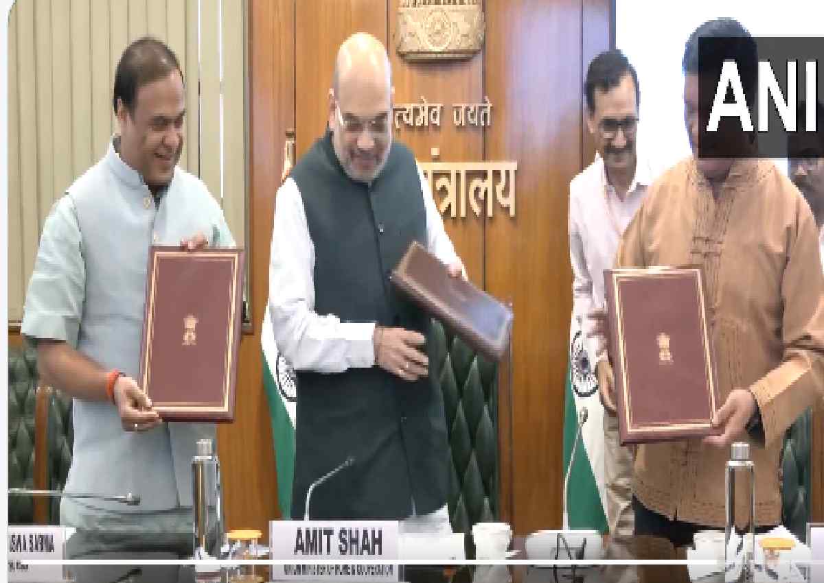 Assam-Arunachal border agreement