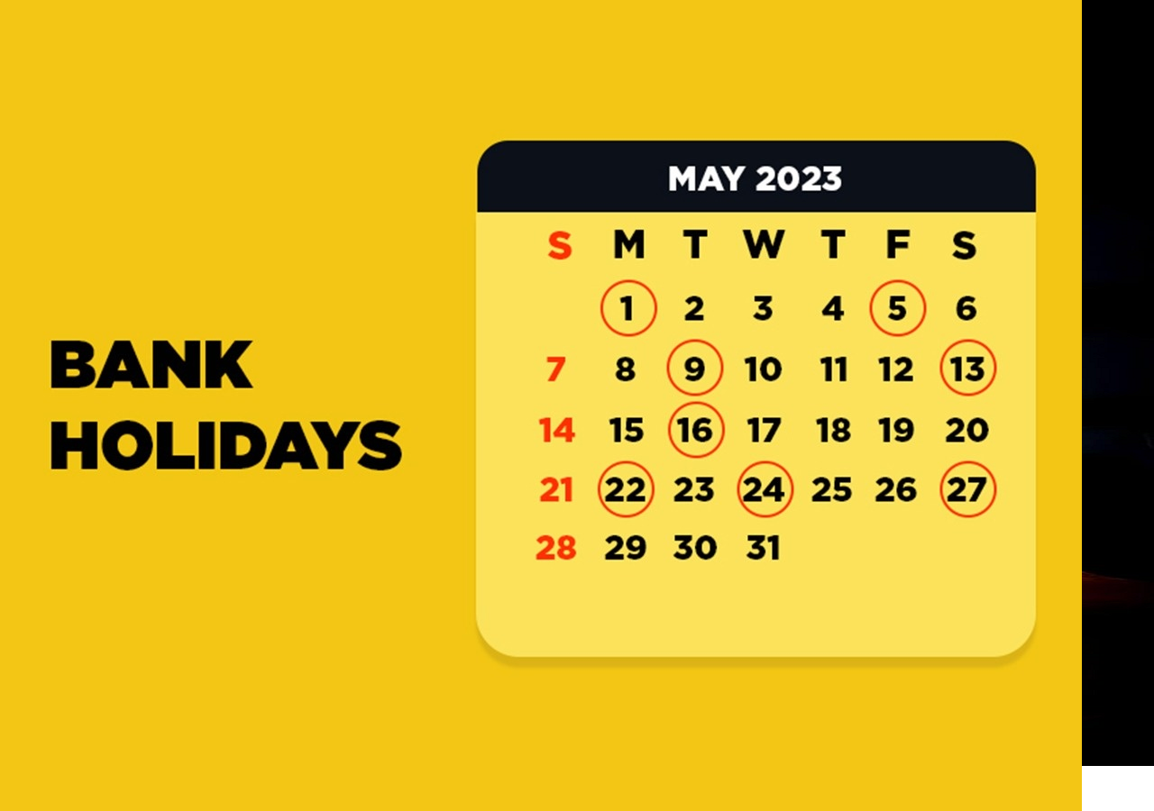 Bank Holidays May 2023 Banks To Remain Close For 12 Days