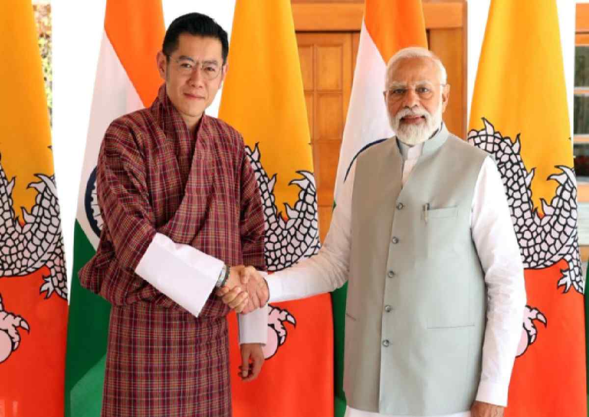 Bhutan Kings meets PM Modi