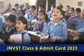 JNVST Admit Card 2023