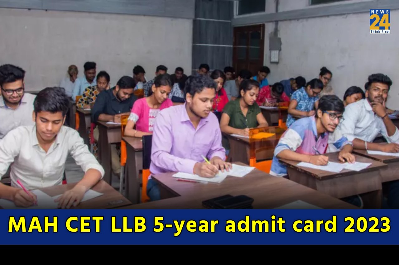 MAH CET LLB 5-year admit card 2023