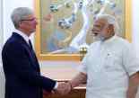 Apple CEO meets PM Modi