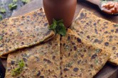 Pudina Parathas Recipe