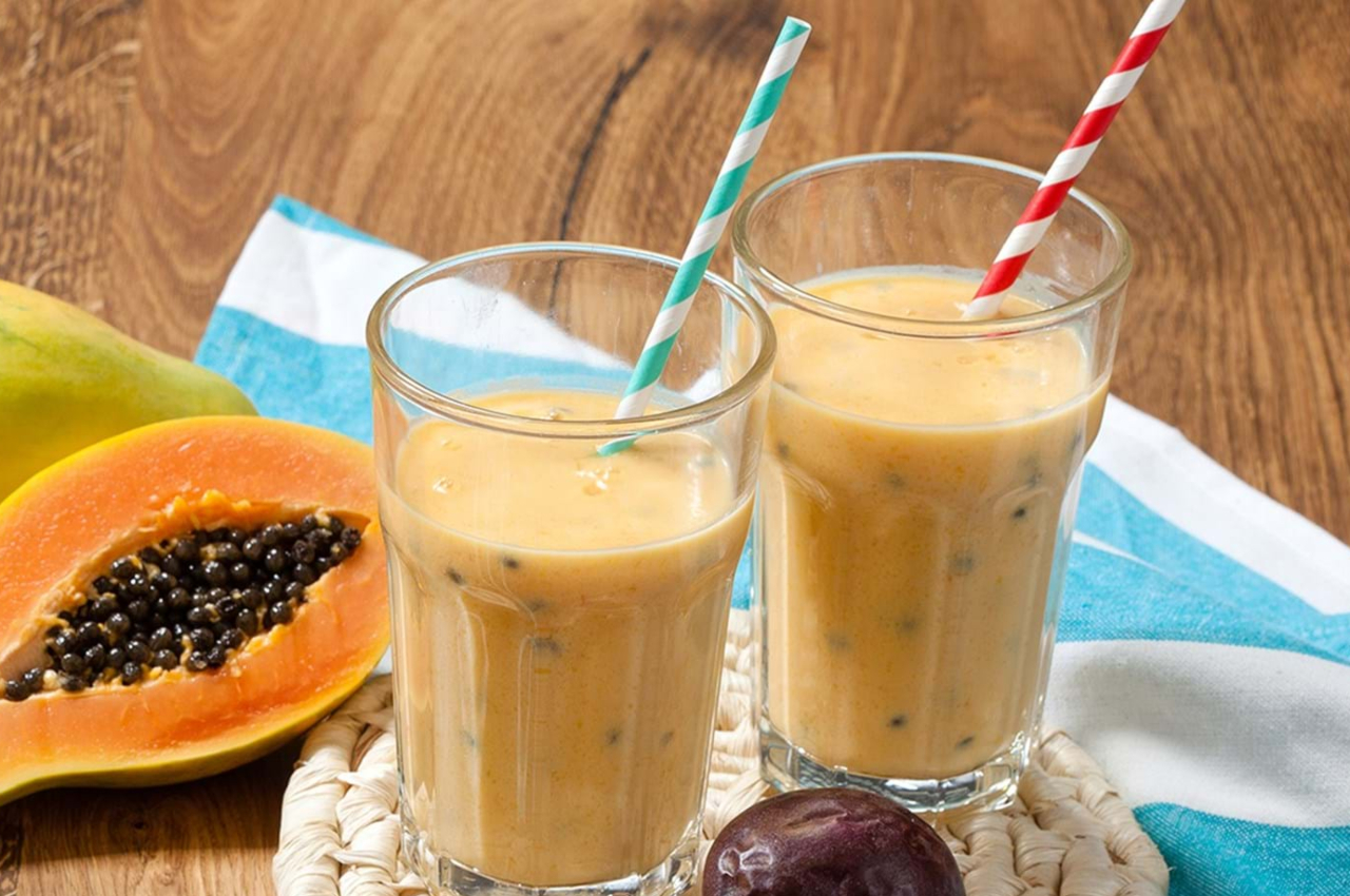 Orange-Papaya Smoothie