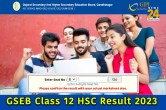 GSEB HSC class 12 commerce and arts results 2023