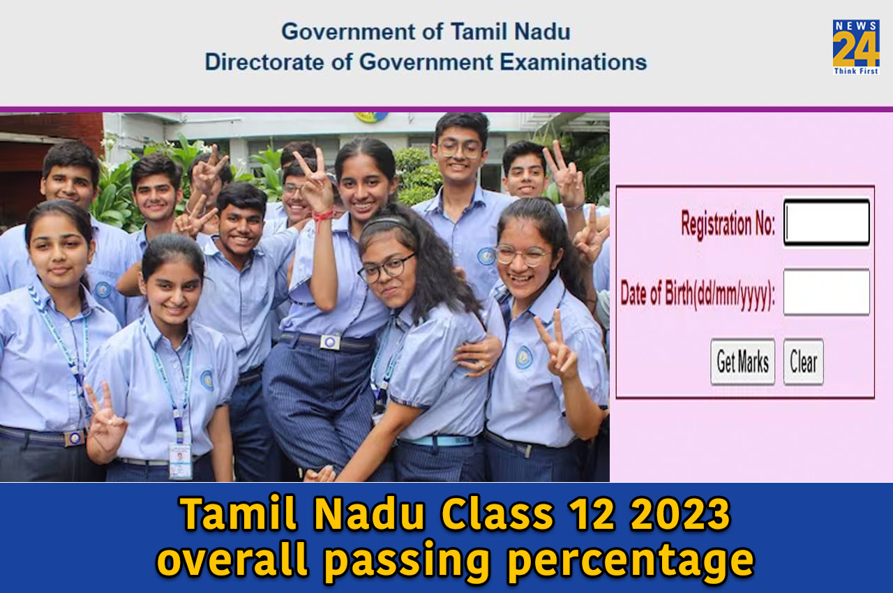 Tamil Nadu Class 12 2023 result declared; Check overall passing...