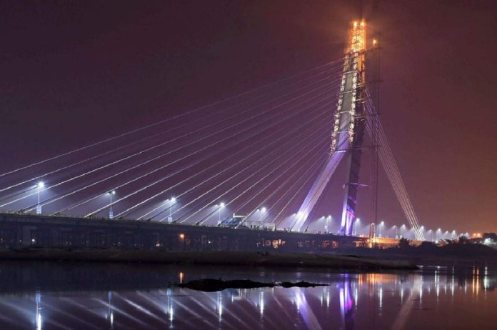 Noida: Signature Bridge at Parthala roundabout is set to open soon