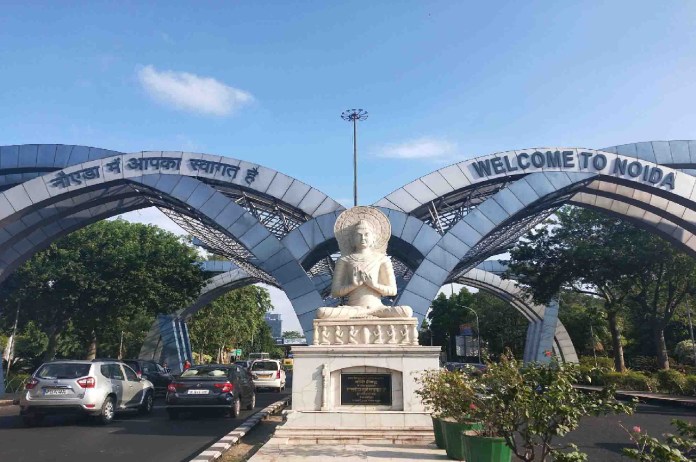 Noida's entry gate on Chilla border, sector 14A to look like 'abroad'